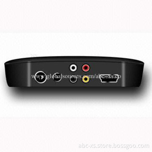HD DVB-T2 Digital TV Receiver, Supports USB PVR/Time Shift/H.264/MPEG4/MPEG2 120 * 100 * 38mm